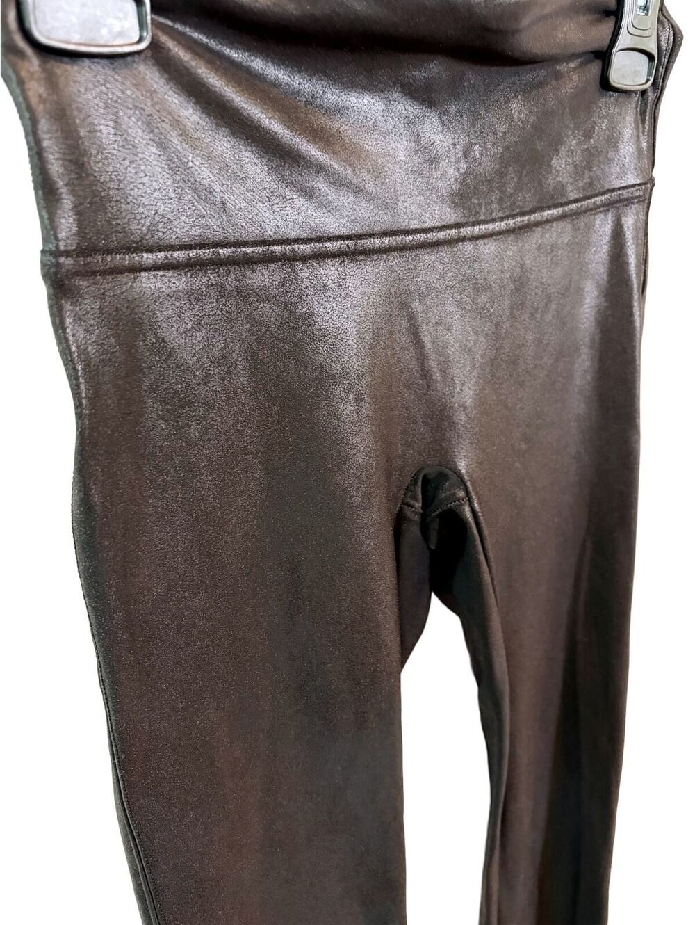 Spanx Faux Leather Leggings Medium - Picture 3 of 9